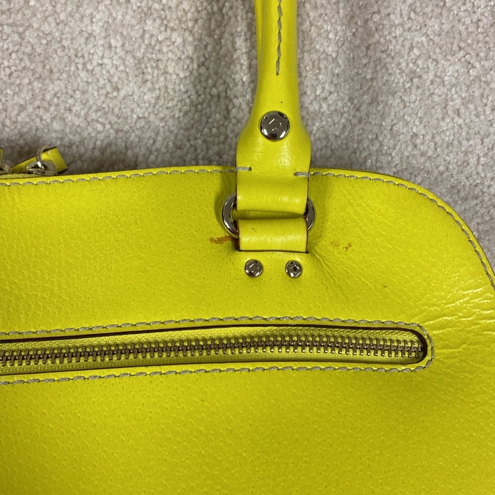 Kate spade Yellow Women's Bag with Polka Dot interior lining - Picture 5 of 8
